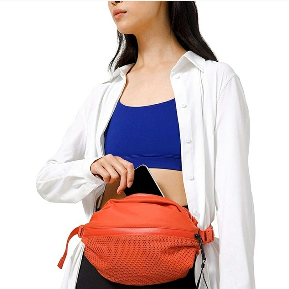 lululemon athletica Handbags - Lululemon All Hours Orange Belt Bag